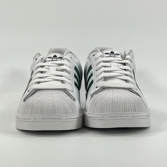 Adidas Superstar II \'White Collegiate Green\' JQ4730 size 10 main image 4